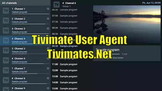 Tivimate User Agent